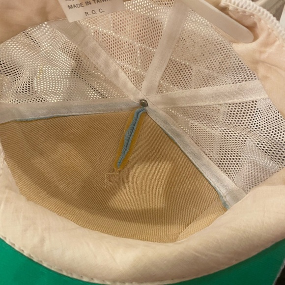 Ocean City Maryland Terry Cloth Blue Trucker Hat Vintage 80s Travel Retro - Picture 7 of 8